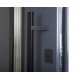 Двері Abwehr (з терморозривом) Ufo Black антрацит/ біла