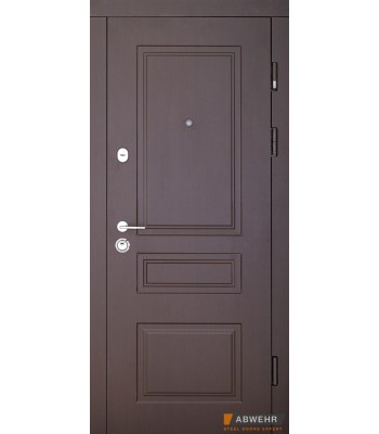 Двери Abwehr Rubina (Цвет Венге темный+ Рустик Авиньон) комплектация Megapolis MG3