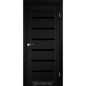 Межкомнатные двери KORFAD Porto Deluxe PD-01 SYPER PET черный
