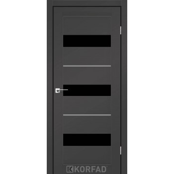 Межкомнатные двери KORFAD Porto Deluxe PD-12 SYPER PET антрацит