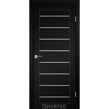 Міжкімнатні двері KORFAD PIANO DELUXE PND-01 YPER PET чорний