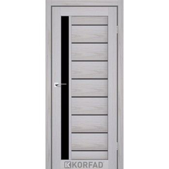 Межкомнатные двери KORFAD FLORENCE FL-01 серая мадрина BLK , 22 цвета