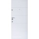 Двери Steelguard СЕРИЯ FORTE+Barca венге серый / белый мат 960*2050 левая