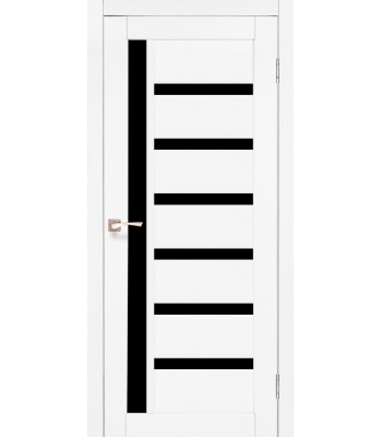 Міжкімнатні двері  VALENTINO DELUXE VLD-01 ясень білий